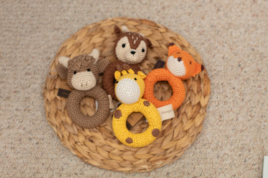 Crocheted Rattle Toy